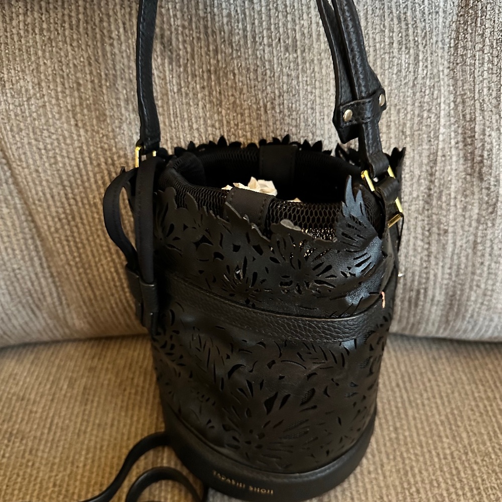 Tadashi Shoji Bucket Drawstring Purse